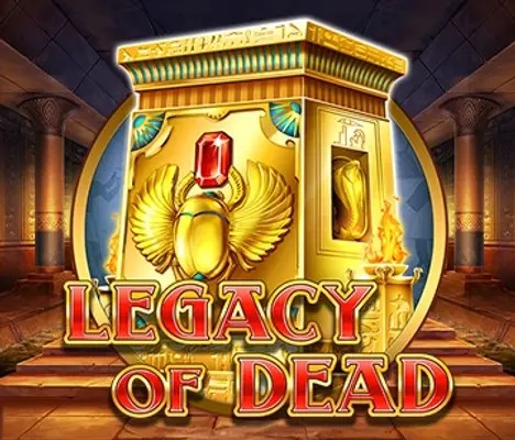 Legacy of Dead casino game by Play’n GO – featured logo at Ice Casino